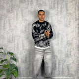 Pullover Paint Ropture Black