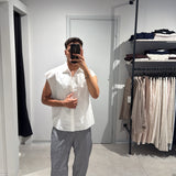 Pantalone Wide Leg Grey