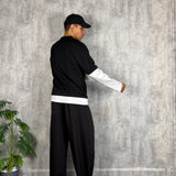 T-Shirt Double Office Black
