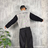 Gilet Denim Crop Pocket