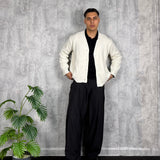 Cardigan Derby White