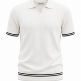 Polo Filo Riviera White