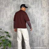 Longsleeve Deep Bordeaux