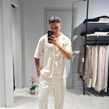 Coordinato Myk Lino Beige