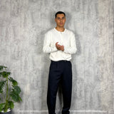 Pantalone Wide Fit Blue