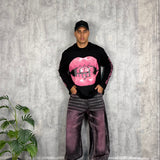 Longsleeve Lips Rosè