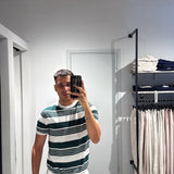 T-Shirt Filo Stripes Green
