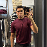 T-Shirt Iron Bordeaux