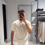 T-Shirt Filo Marine Beige