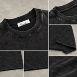 T-Shirt Stone Washed Black