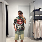 T-Shirt Military Lips