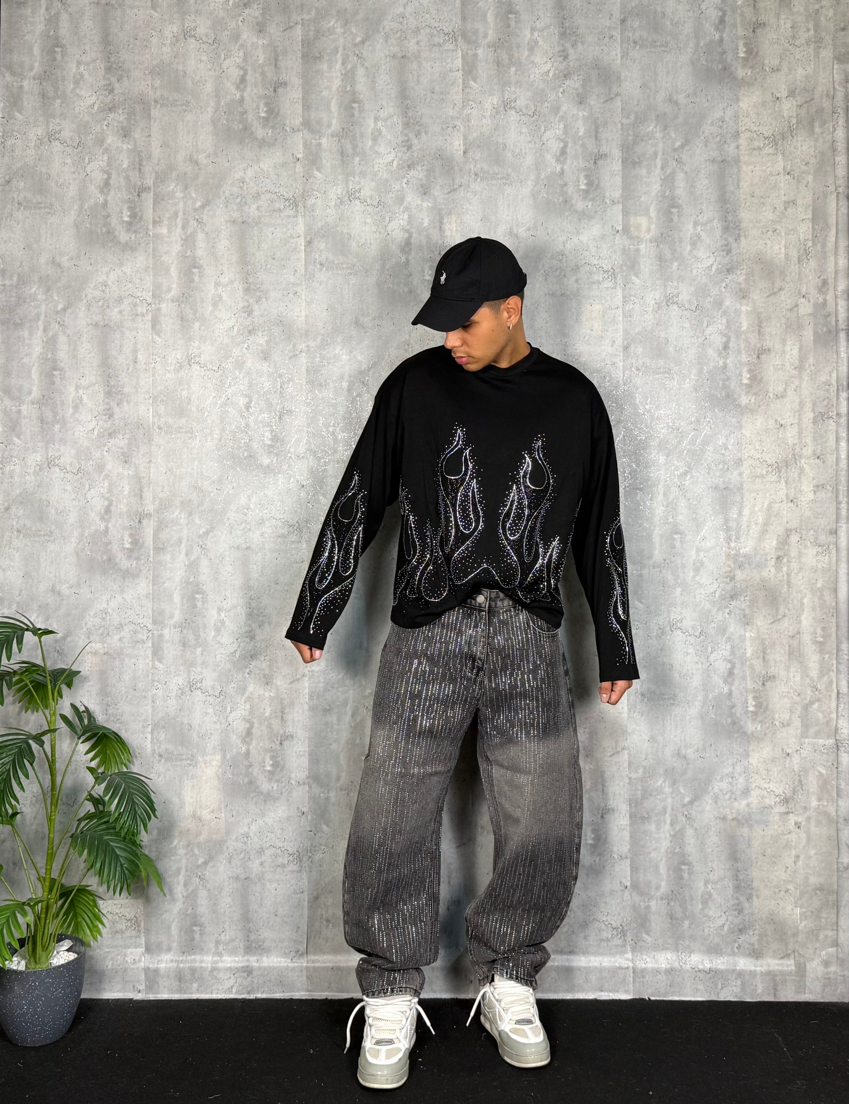 Jeans Rain Diamond Black