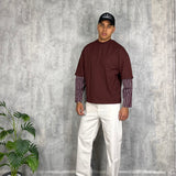 Longsleeve Deep Bordeaux