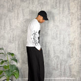 Longsleeve Two Lips White