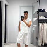 Coordinato Smanicato White
