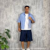 Jeans Ballon Flames Blu