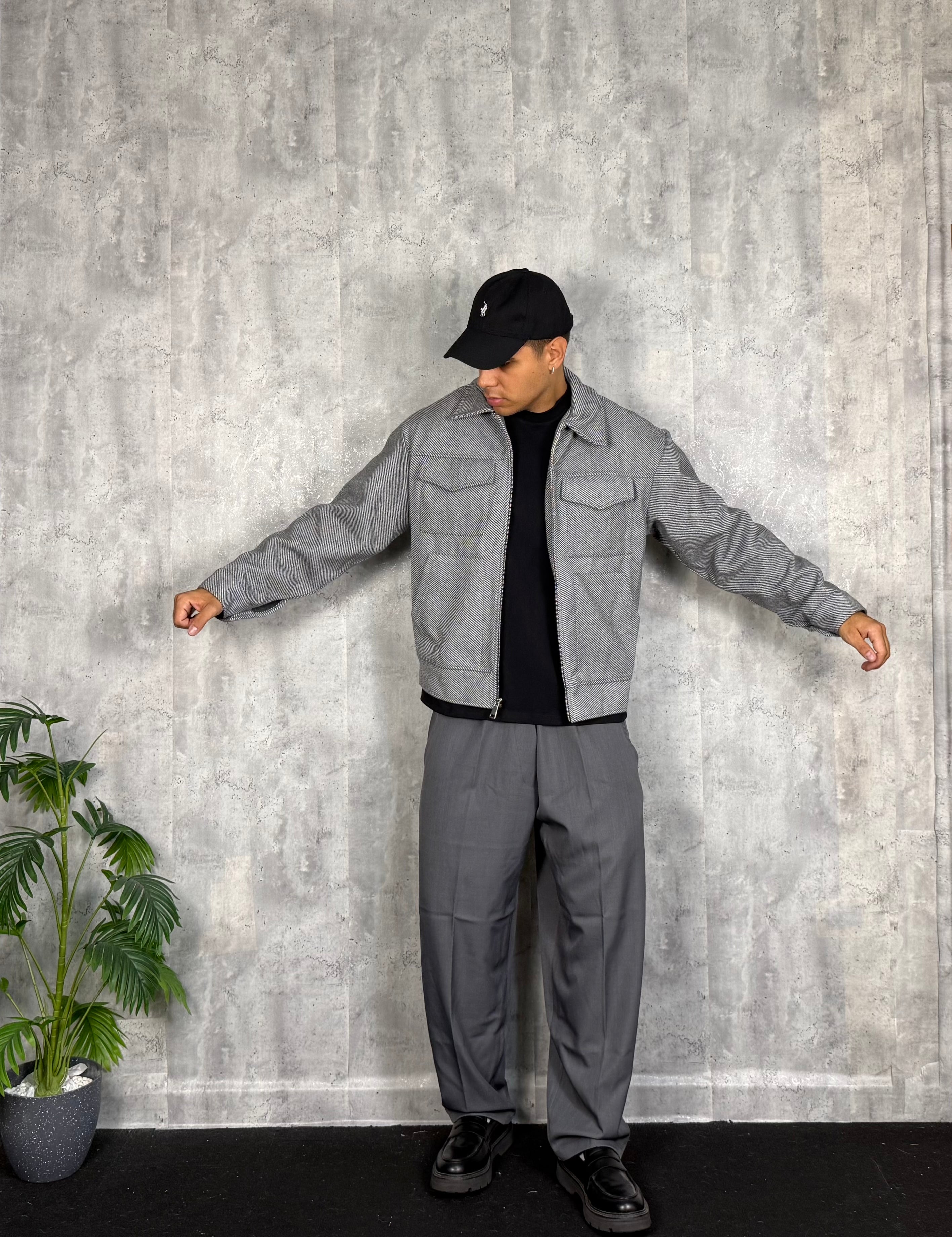 Jacket Pocket Grey