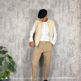 Pantalone Modello Capri Beige