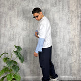 T-Shirt Double Square White