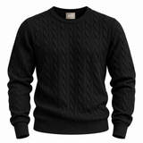 Pullover Filo Treccia Black