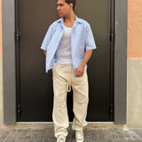 Pantalone Safe Lino Beige