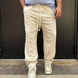 Pantalone Safe Lino Beige