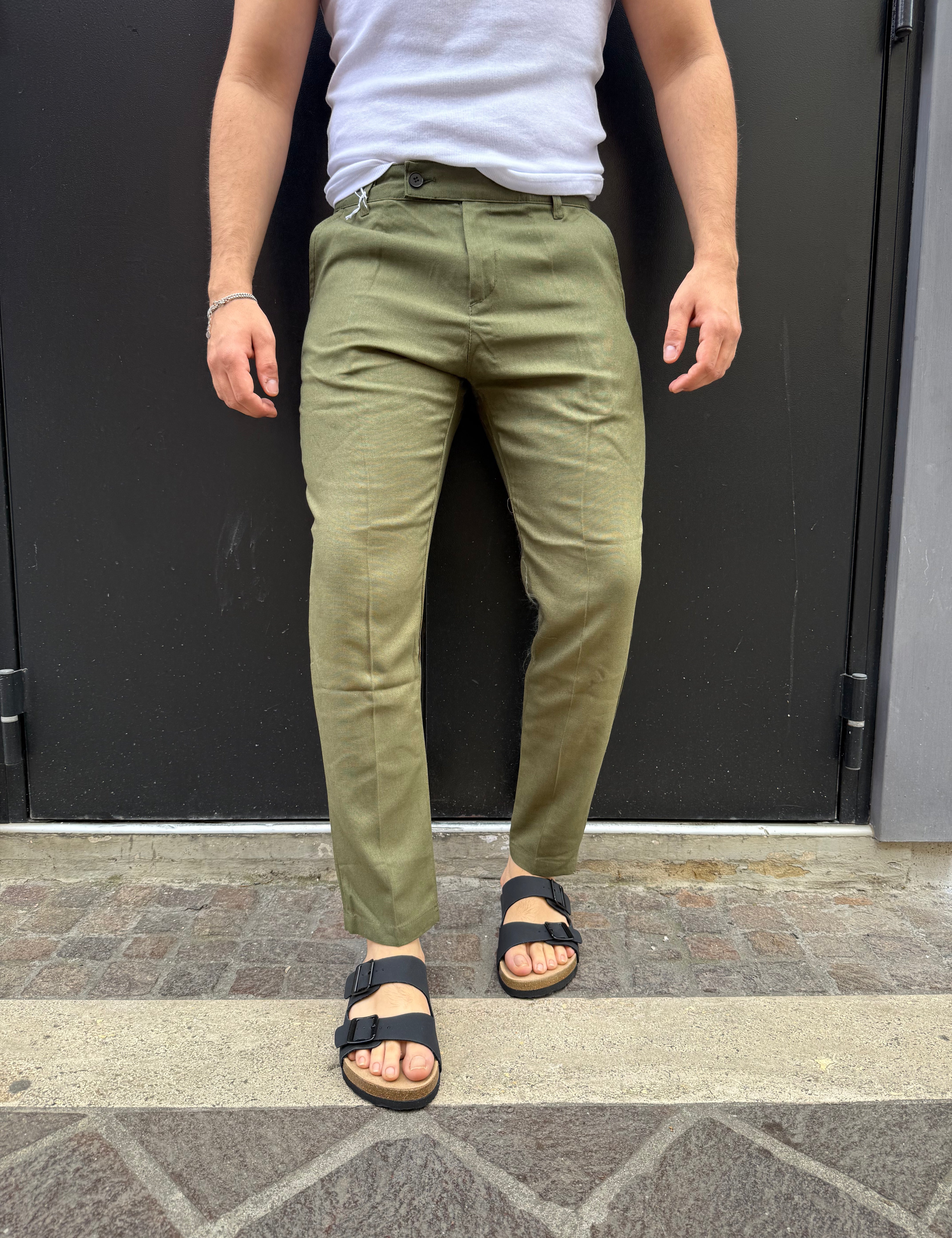 Pantalone Capri Lino - 5 Colori