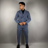 Abito Doppio Petto Roma Blu Jeans
