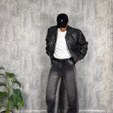 Jeans Ballon Shadow Grey