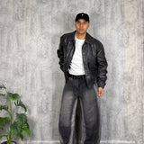 Jeans Ballon Shadow Grey